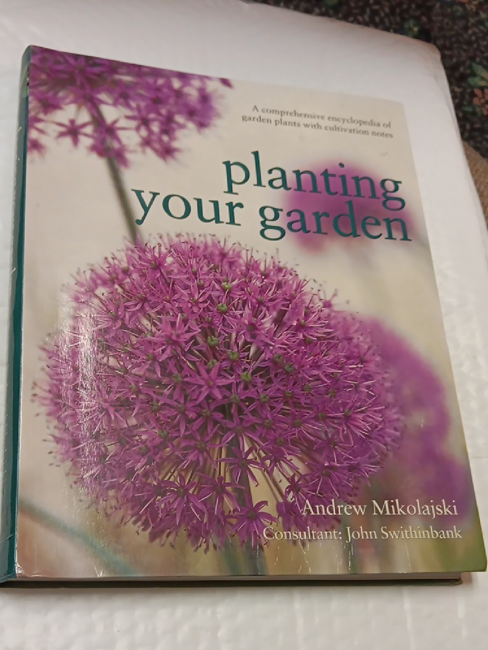 Planting Your Garden by Andrew Mikolajski - Purple Softover Book